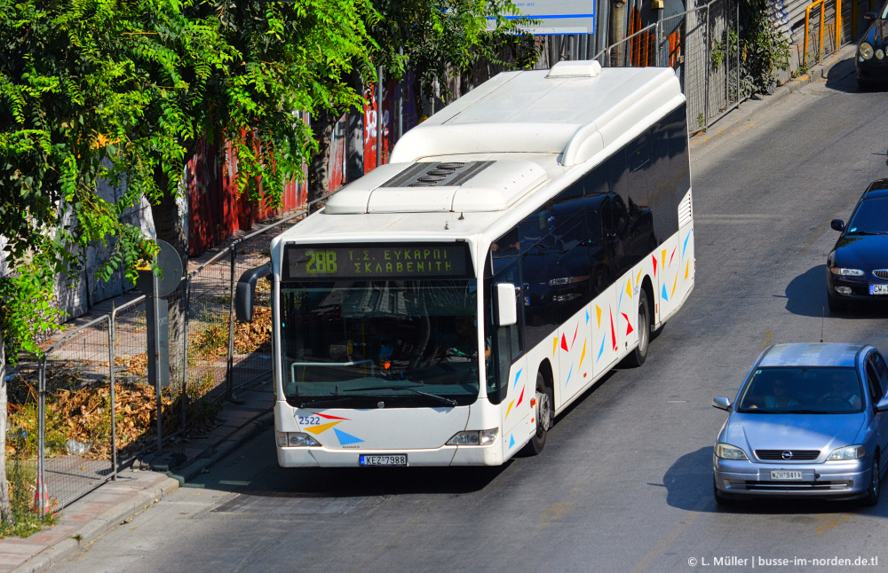 Греция, Mercedes-Benz O530LE Citaro facelift LE № 2522