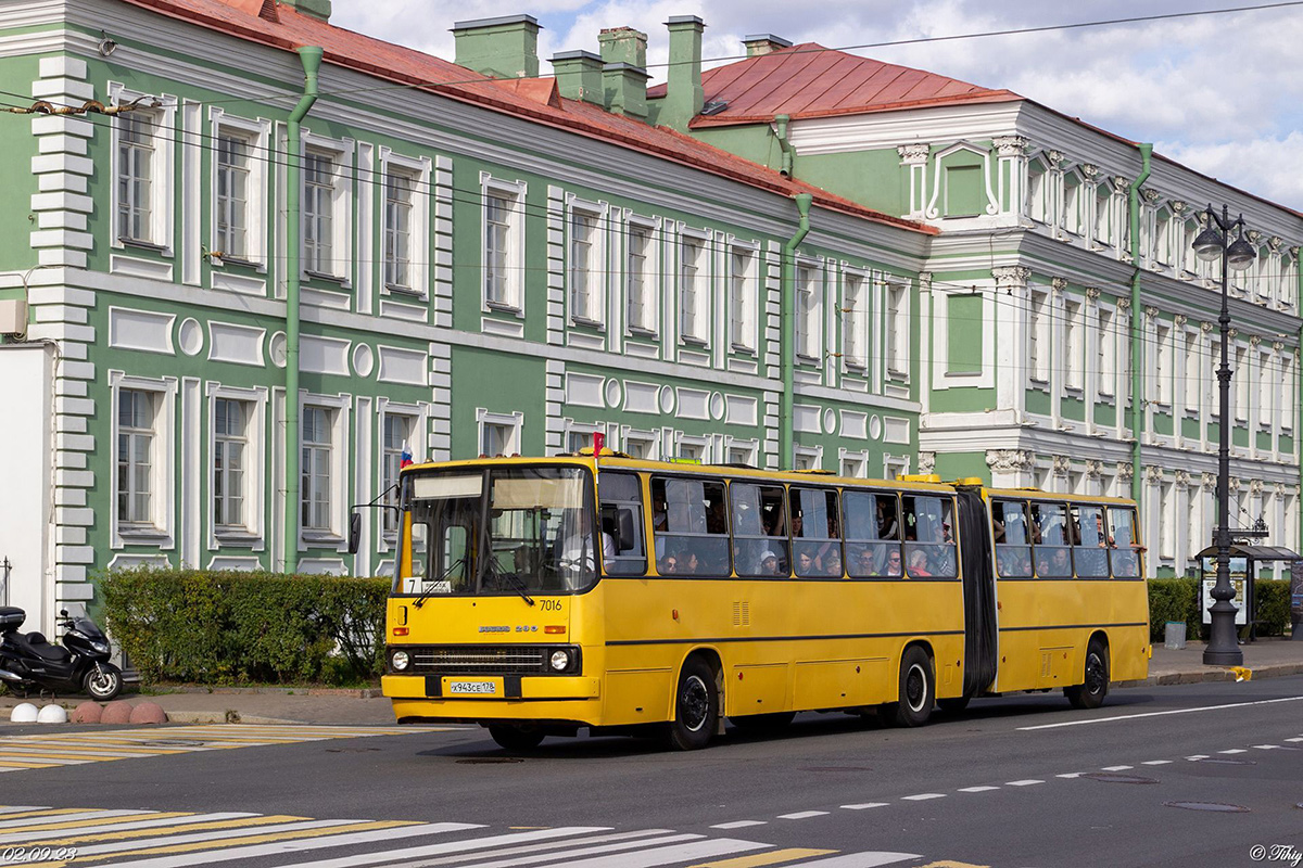 Санкт-Петербург, Ikarus 280.33O № 7016