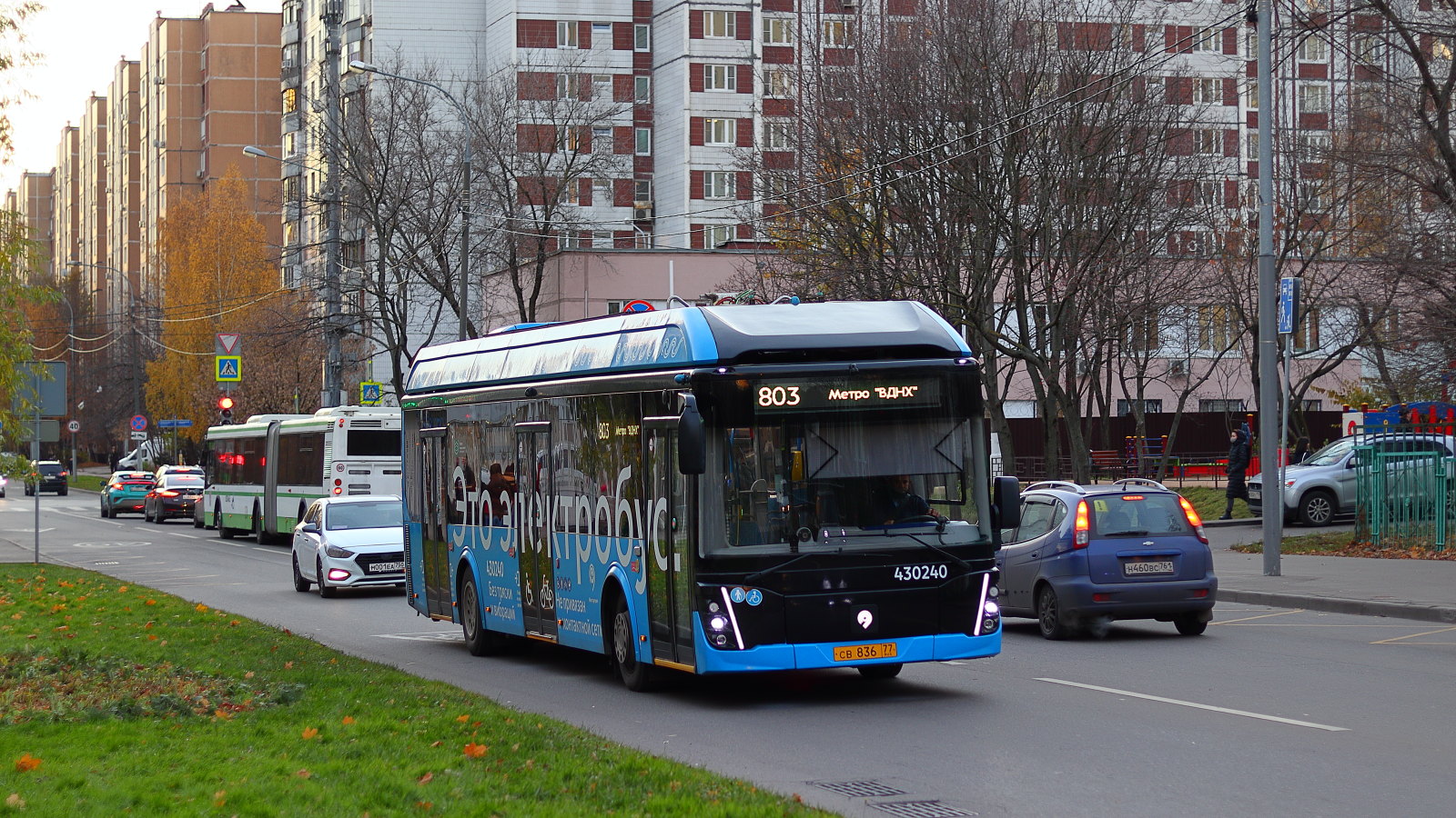 Moskau, LiAZ-6213.22 Nr. 030461; Moskau, LiAZ-6274 Nr. 430240