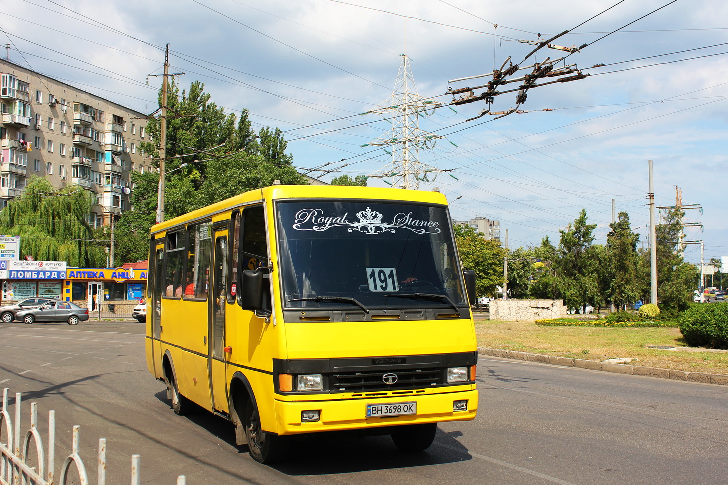 Одесская область, БАЗ-А079.14 "Подснежник" № BH 3698 OK