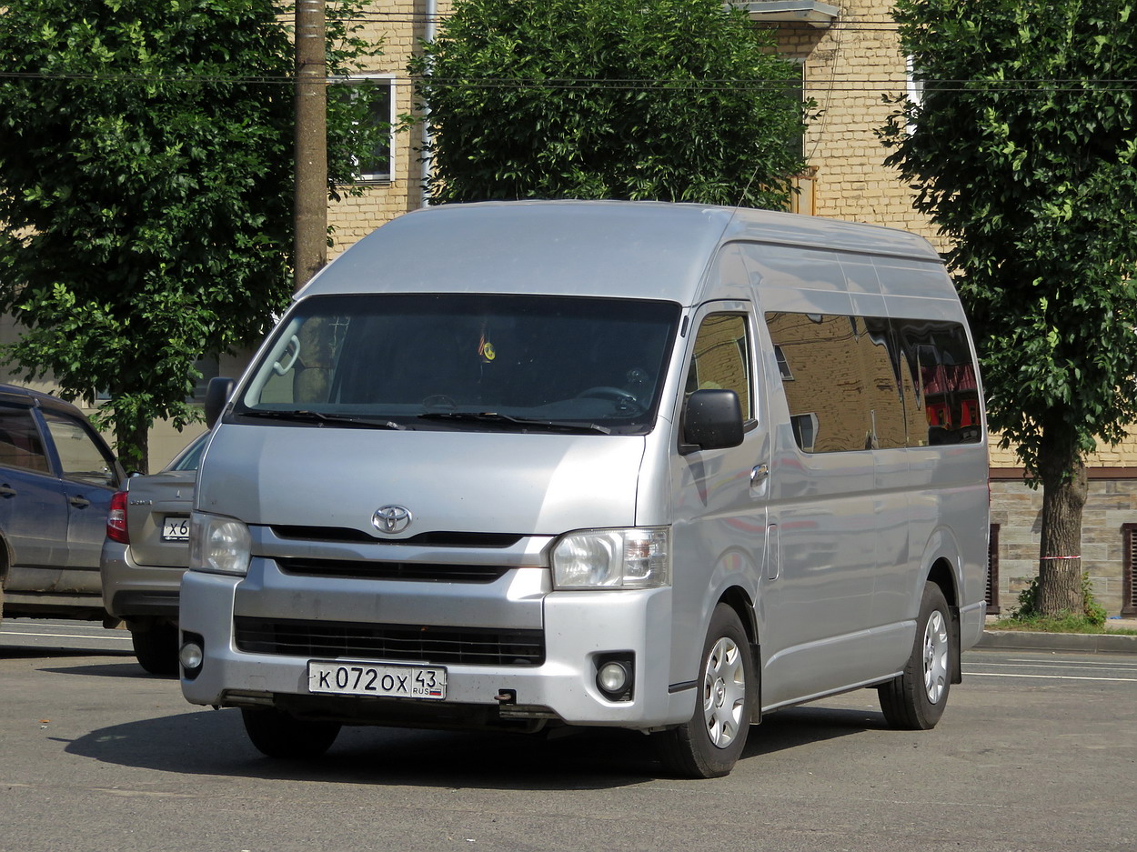 Кировская область, Toyota HiAce TRH223L № К 072 ОХ 43