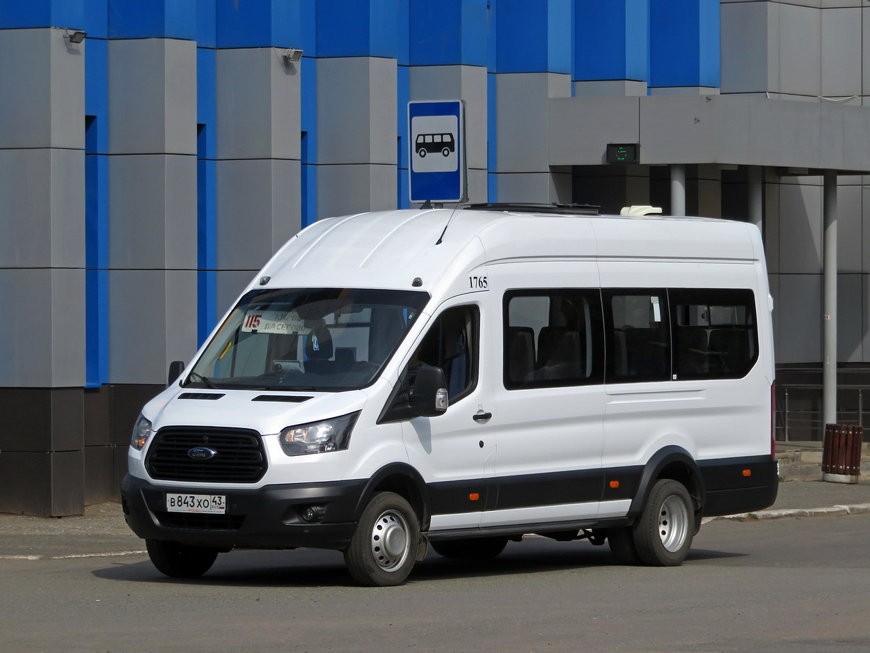 Кировская область, Ford Transit FBD [RUS] (X2F.ESG.) № х765