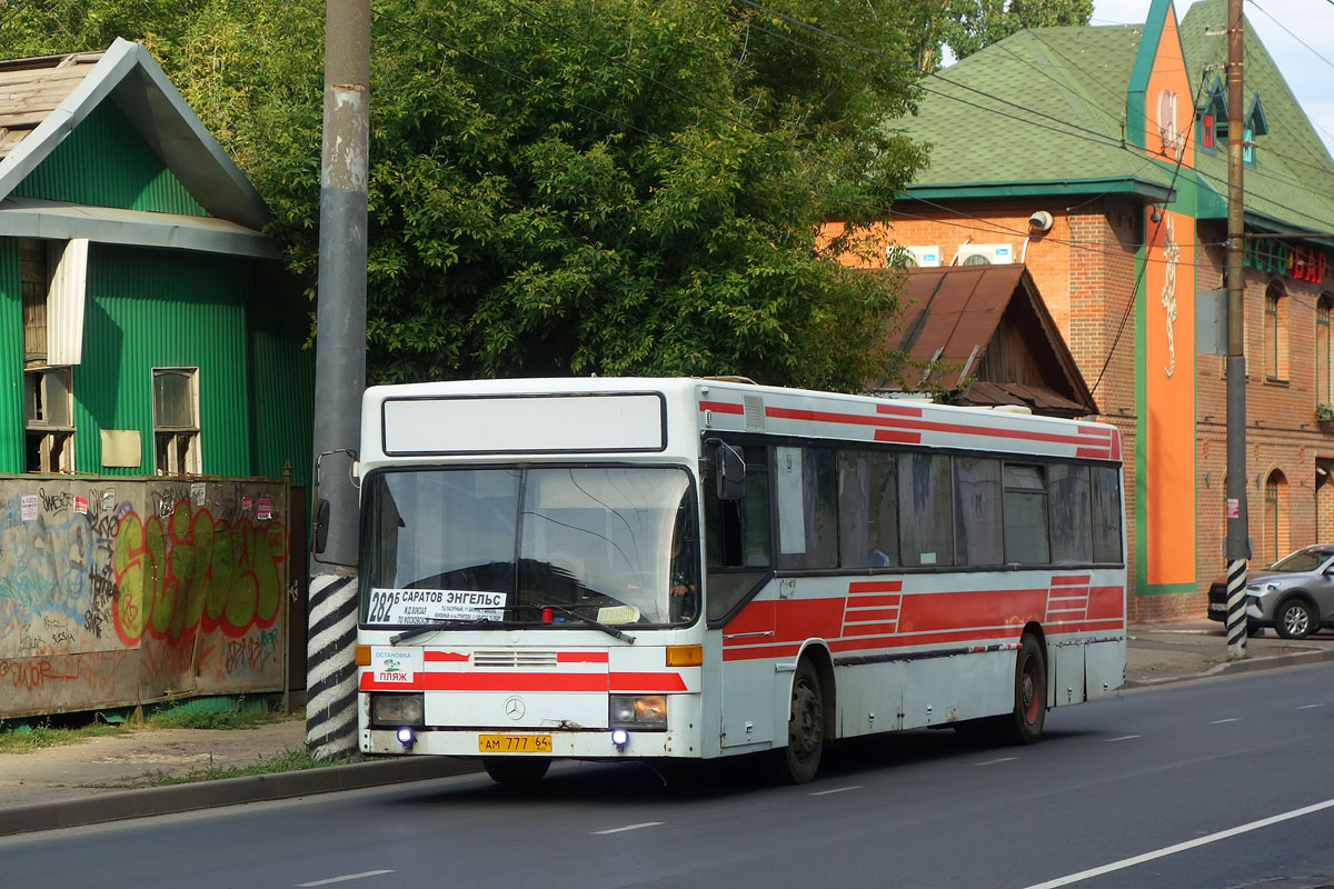 Саратовская область, Mercedes-Benz O405N № АМ 777 64