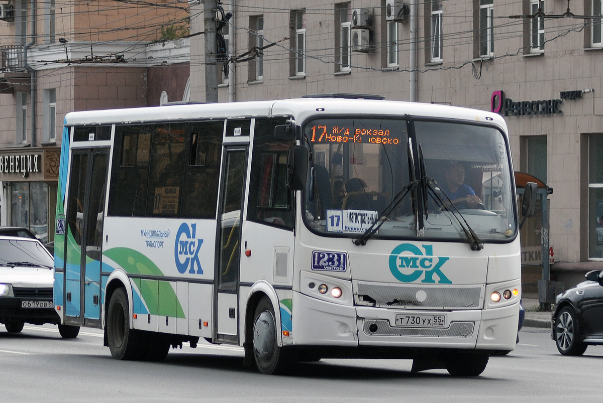 Омская область, ПАЗ-320414-04 "Вектор" (1-2) № 1231