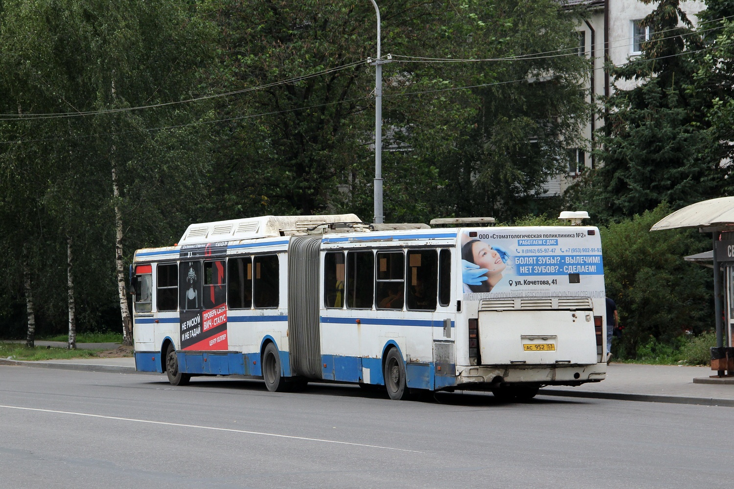 Novgorod region, LiAZ-6212.70 № 952