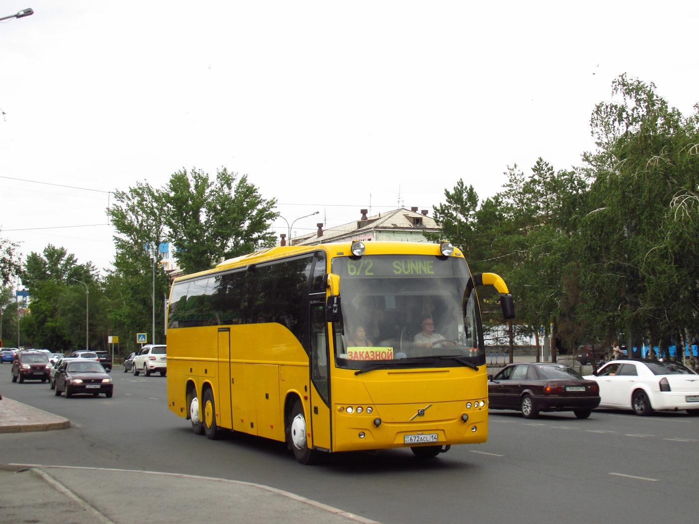 Павлодарская область, Carrus 9700HD № 672 ACL 14