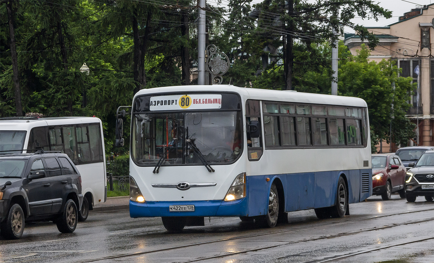 Иркутская область, Hyundai New Super AeroCity 1F/L № К 422 ЕЕ 138