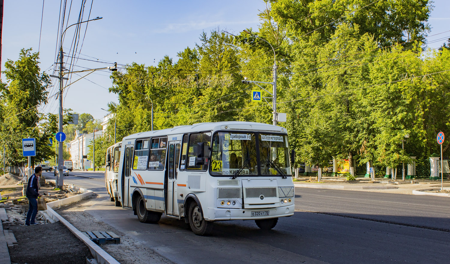 Томская область, ПАЗ-32054 № Е 320 ХТ 70