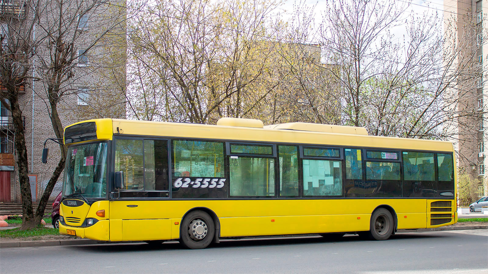 Вологодская область, Scania OmniLink I (Скания-Питер) № АА 708 35