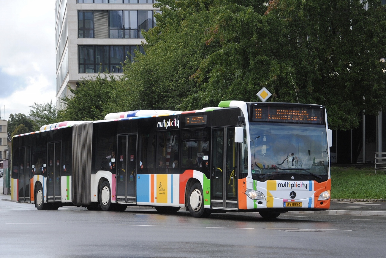 Люксембург, Mercedes-Benz Citaro C2 G № 617