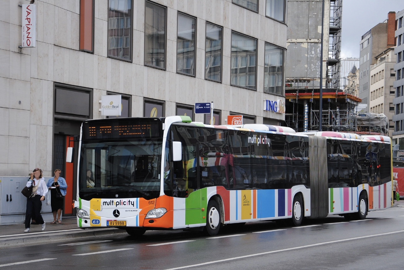 Люксембург, Mercedes-Benz Citaro C2 G № 612