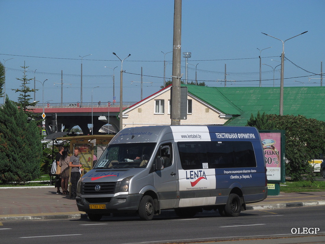 Витебская область, Volkswagen Crafter № 2 ТАХ 3740