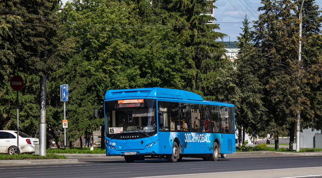 Кемеровская область - Кузбасс, Volgabus-5270.G2 (CNG) № Е 137 МС 142