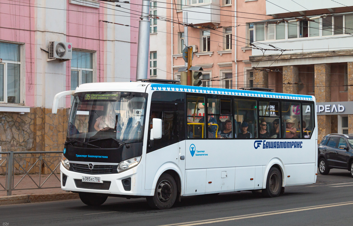 Башкортостан, ПАЗ-320415-04 "Vector Next" № 6255