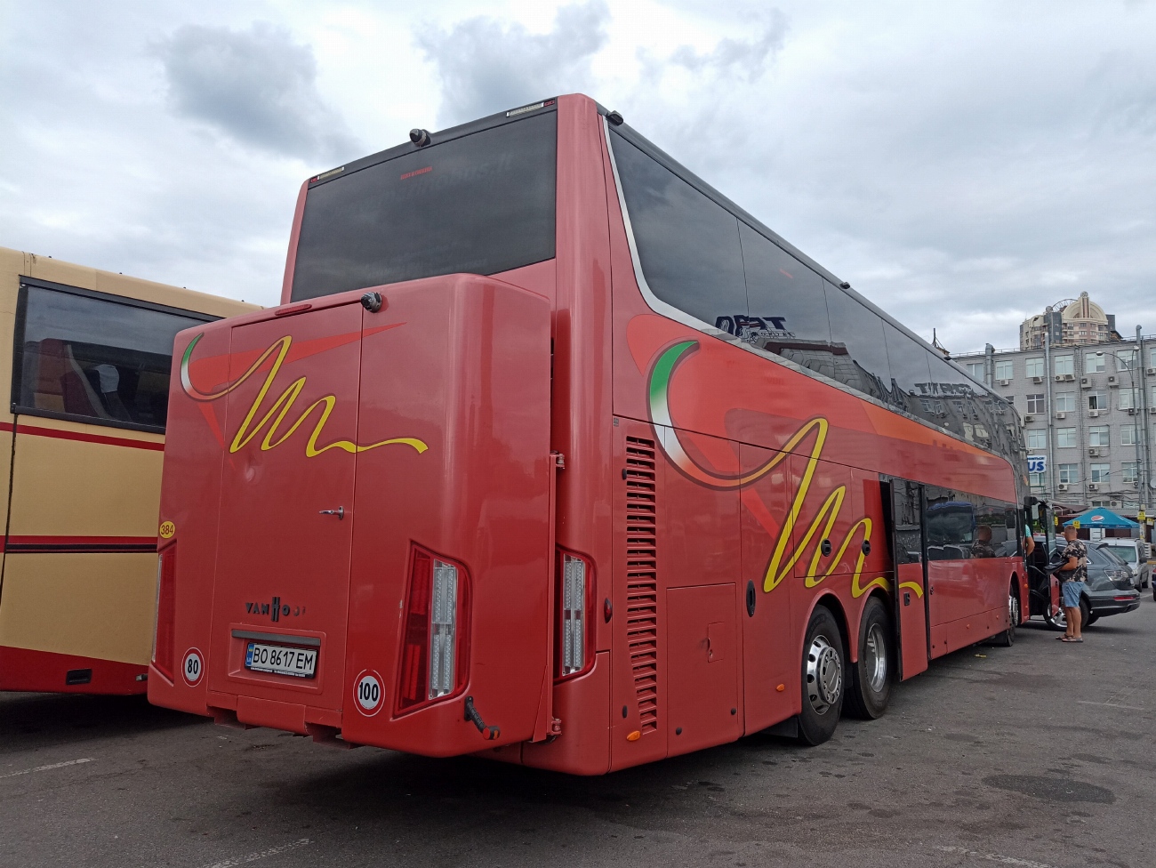 Тернопольская область, Van Hool TDX27 Astromega № BO 8617 EM Тернопольская область, Van Hool TDX27 Astromega № BO 8617 EM