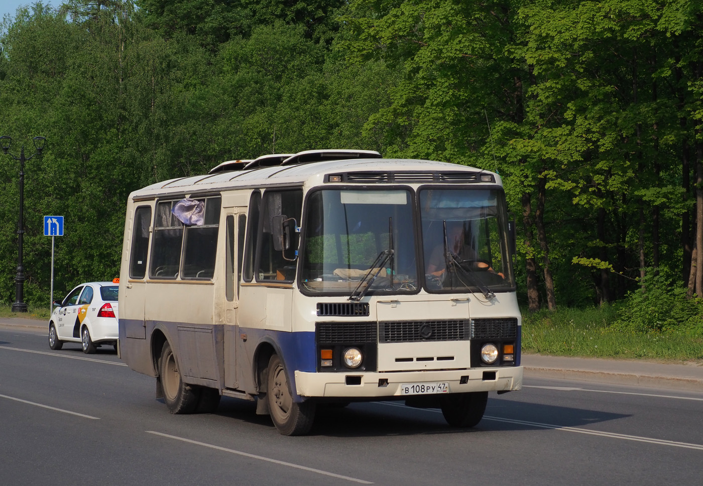 Ленинградская область, ПАЗ-3205 (00) № В 108 РУ 47