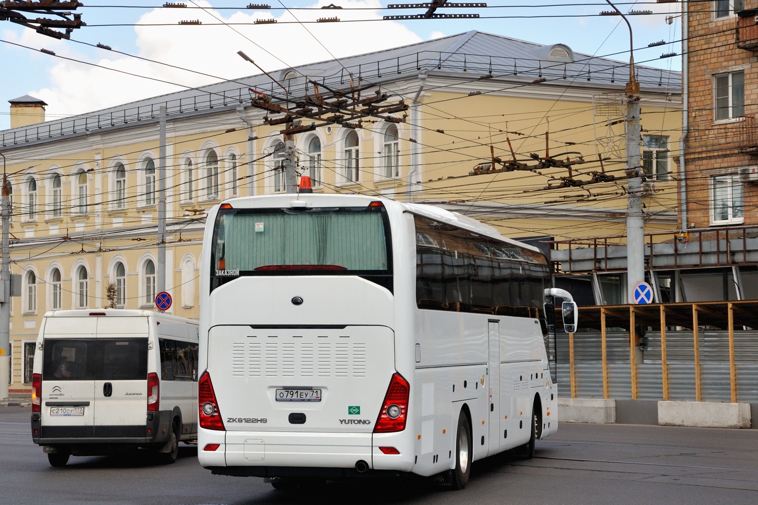 Тульская область, Yutong ZK6122H9 № О 791 ЕУ 71