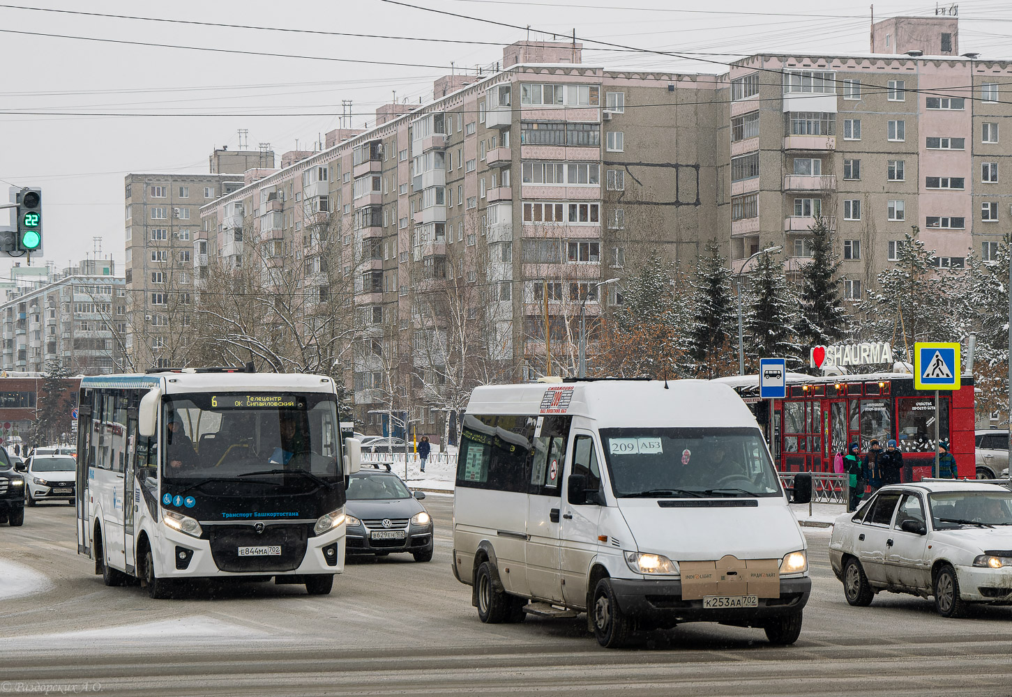 Башкортостан, Луидор-223201 (MB Sprinter Classic) № К 253 АА 702