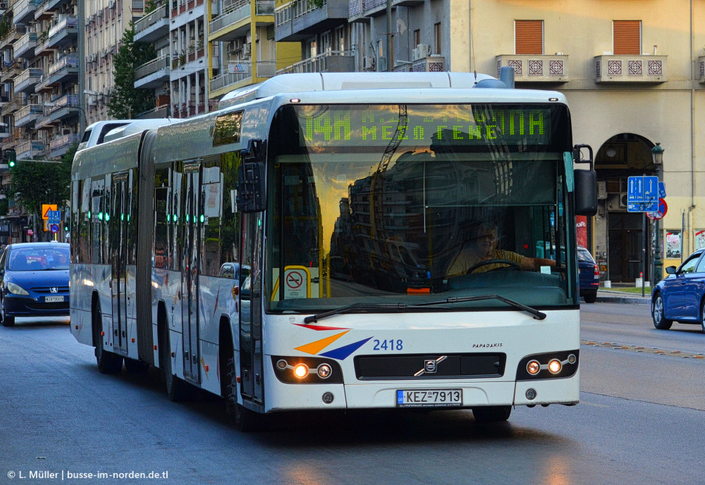 Греция, Volvo 7700A № 2418