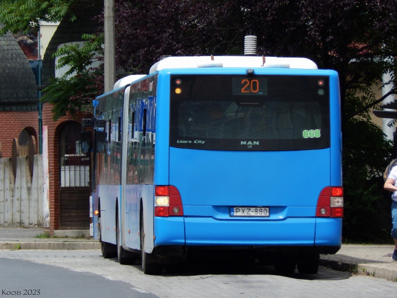 Венгрия, MAN A23 Lion's City GL NG313 № 068