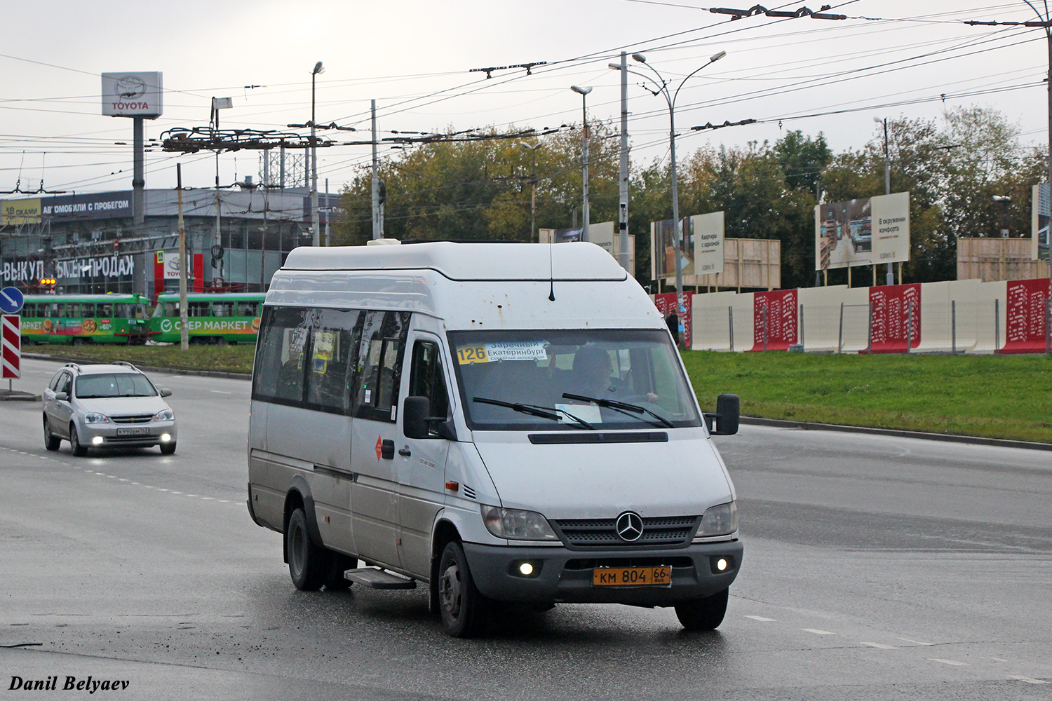 Свердловская область, Луидор-223227 (MB Sprinter Classic) № КМ 804 66