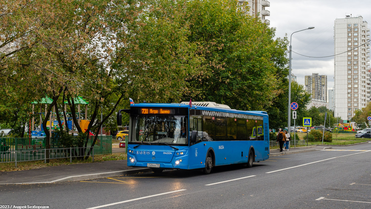 Maskva, LiAZ-5292.22 (2-2-2) Nr. 041534