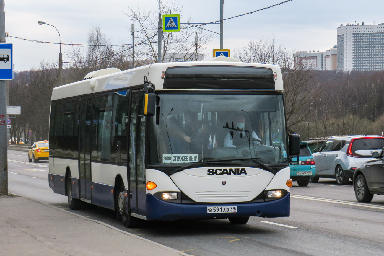 Москва, Scania OmniLink I (Скания-Питер) № В 591 АВ 99