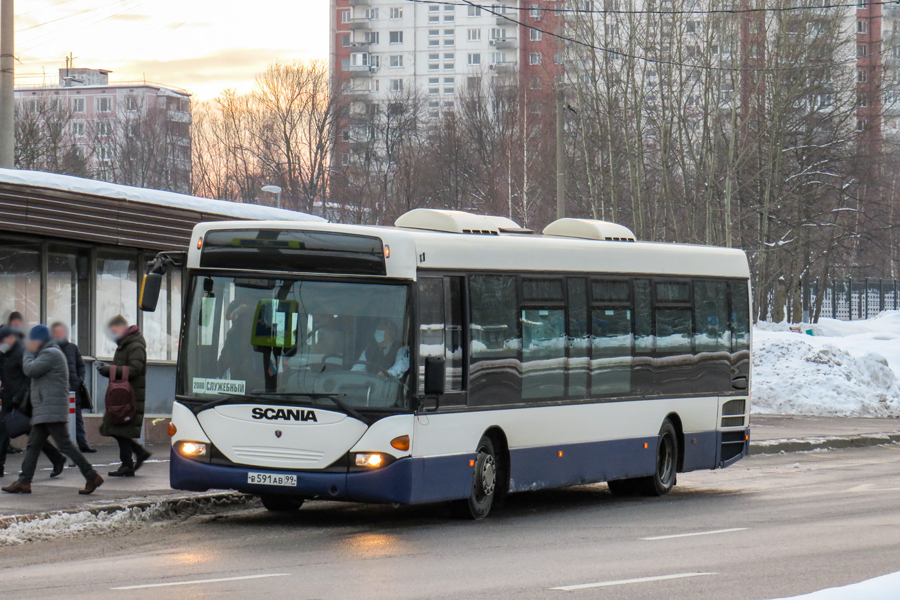 Москва, Scania OmniLink I (Скания-Питер) № В 591 АВ 99