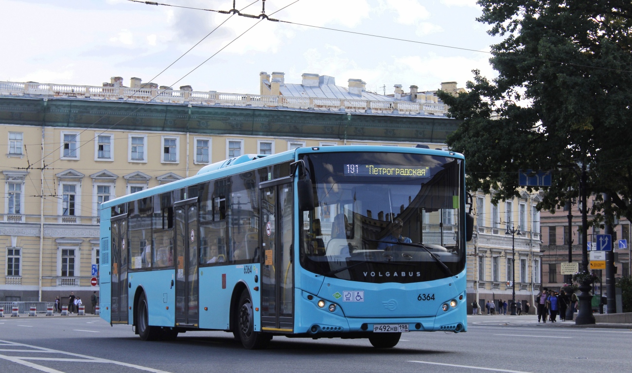 Санкт-Петербург, Volgabus-5270.G4 (LNG) № 6364