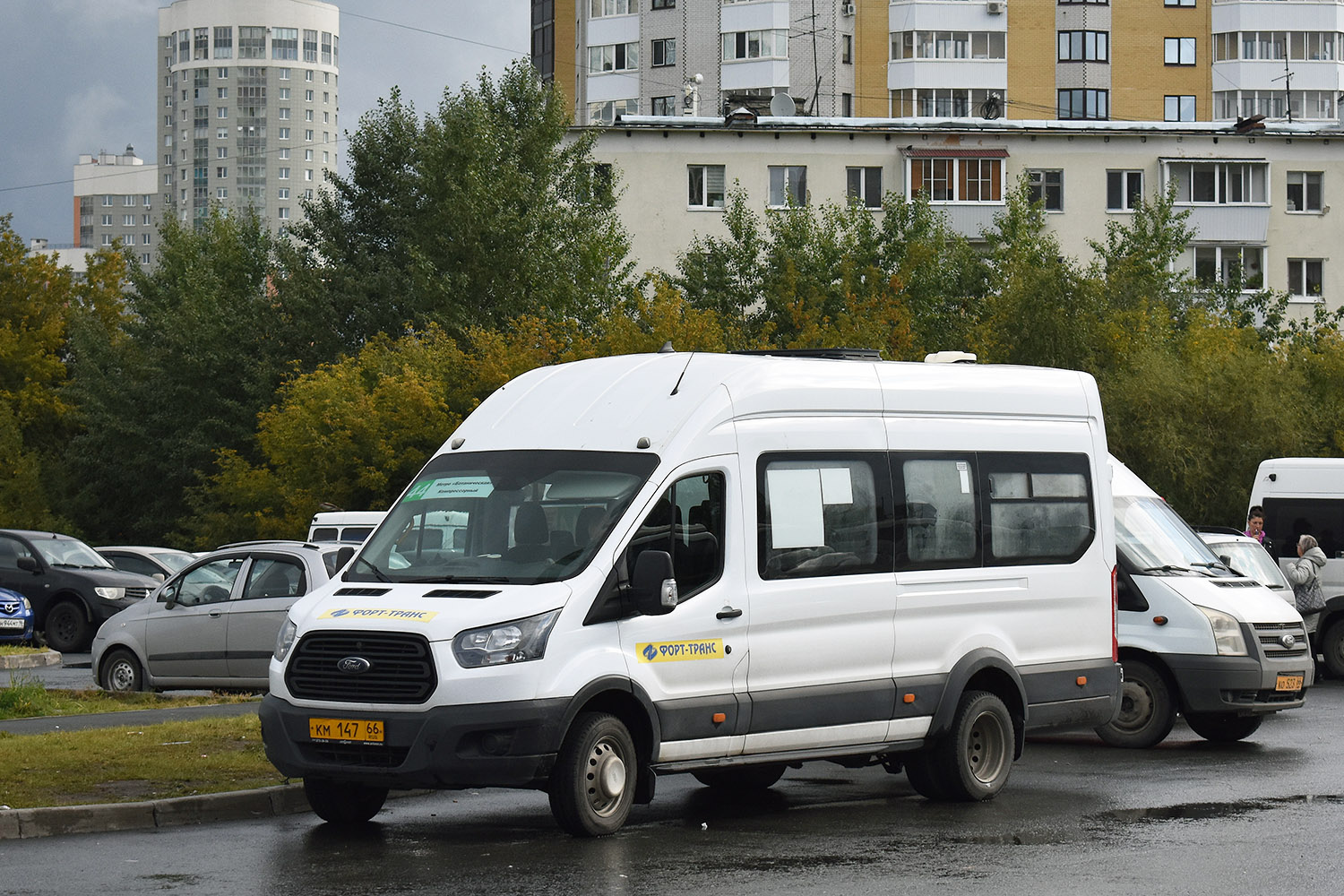 Свердловская область, Ford Transit FBD [RUS] (X2F.ESG.) № КМ 147 66