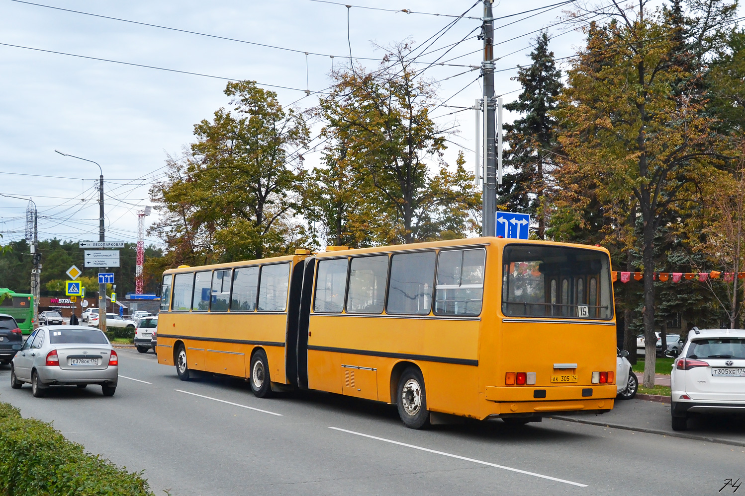 Челябинская область, Ikarus 280.02 № АК 305 74