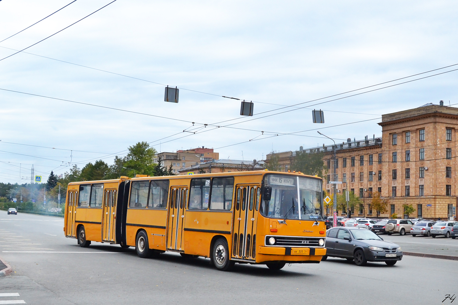 Челябинская область, Ikarus 280.02 № АК 305 74