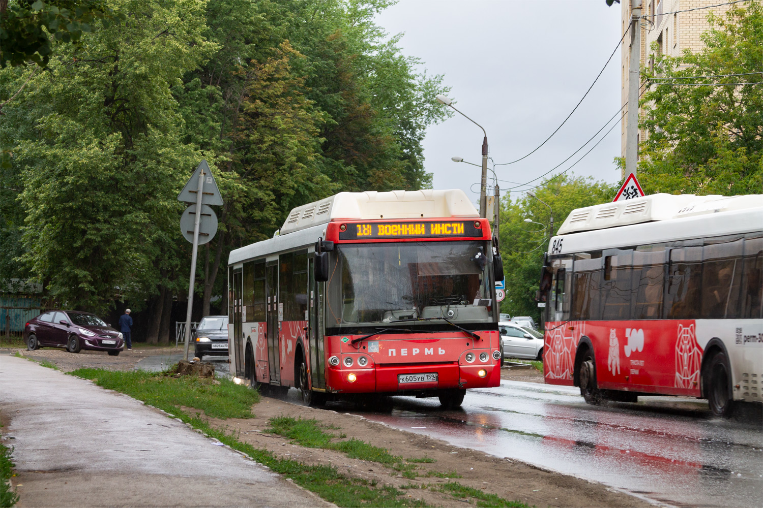 Пермский край, ЛиАЗ-5292.71 № К 605 УВ 159