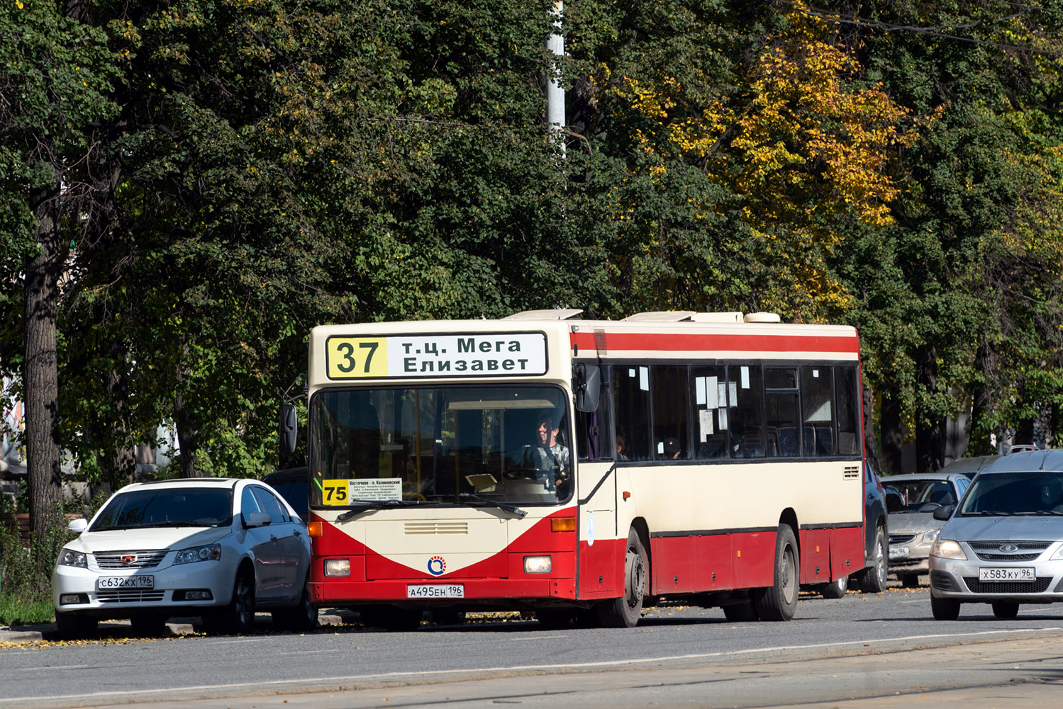 Свердловская область, Mercedes-Benz O405N (SAM) № А 495 ЕН 196