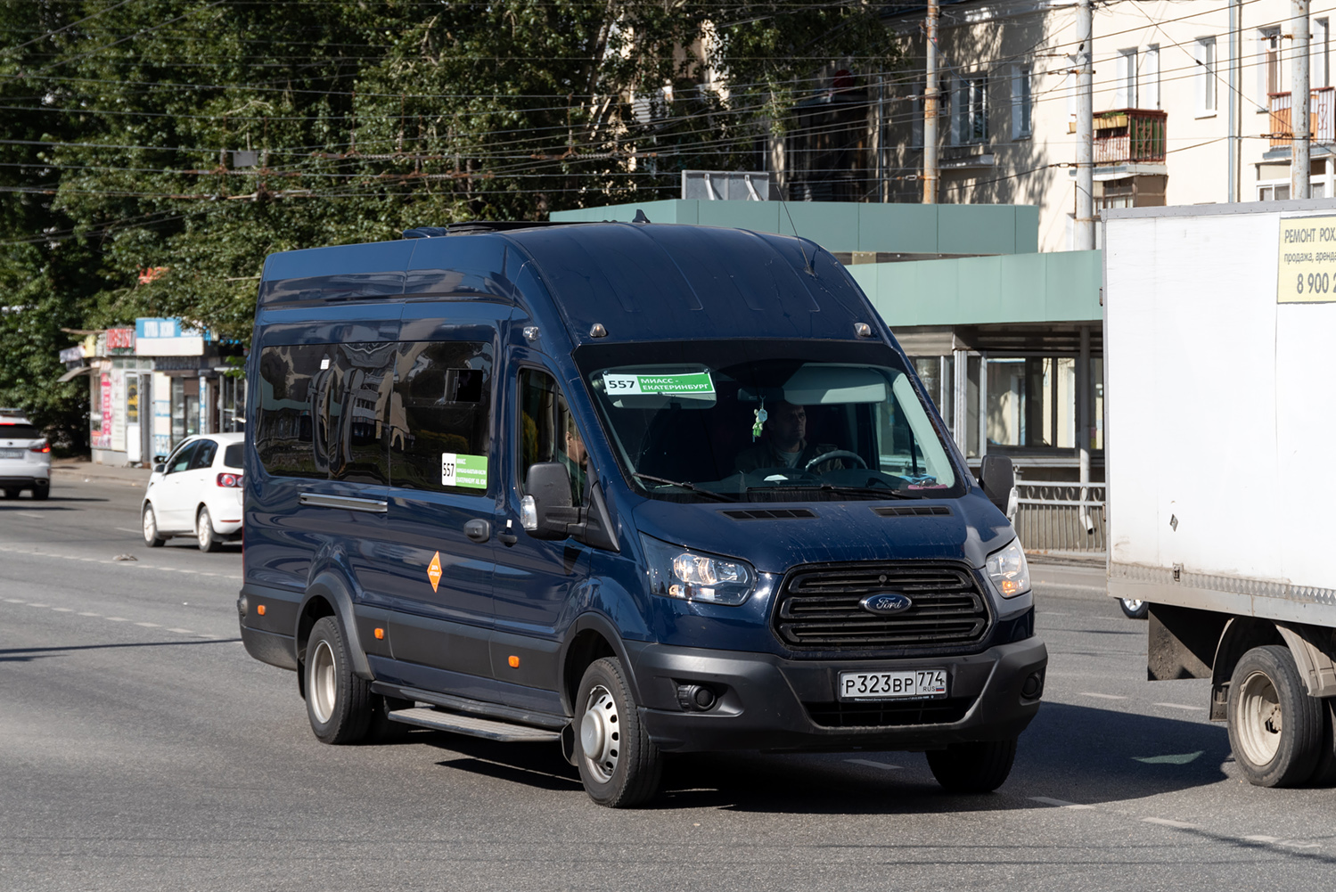 Челябинская область, Нижегородец-222700 (Ford Transit FBD) № Р 323 ВР 774