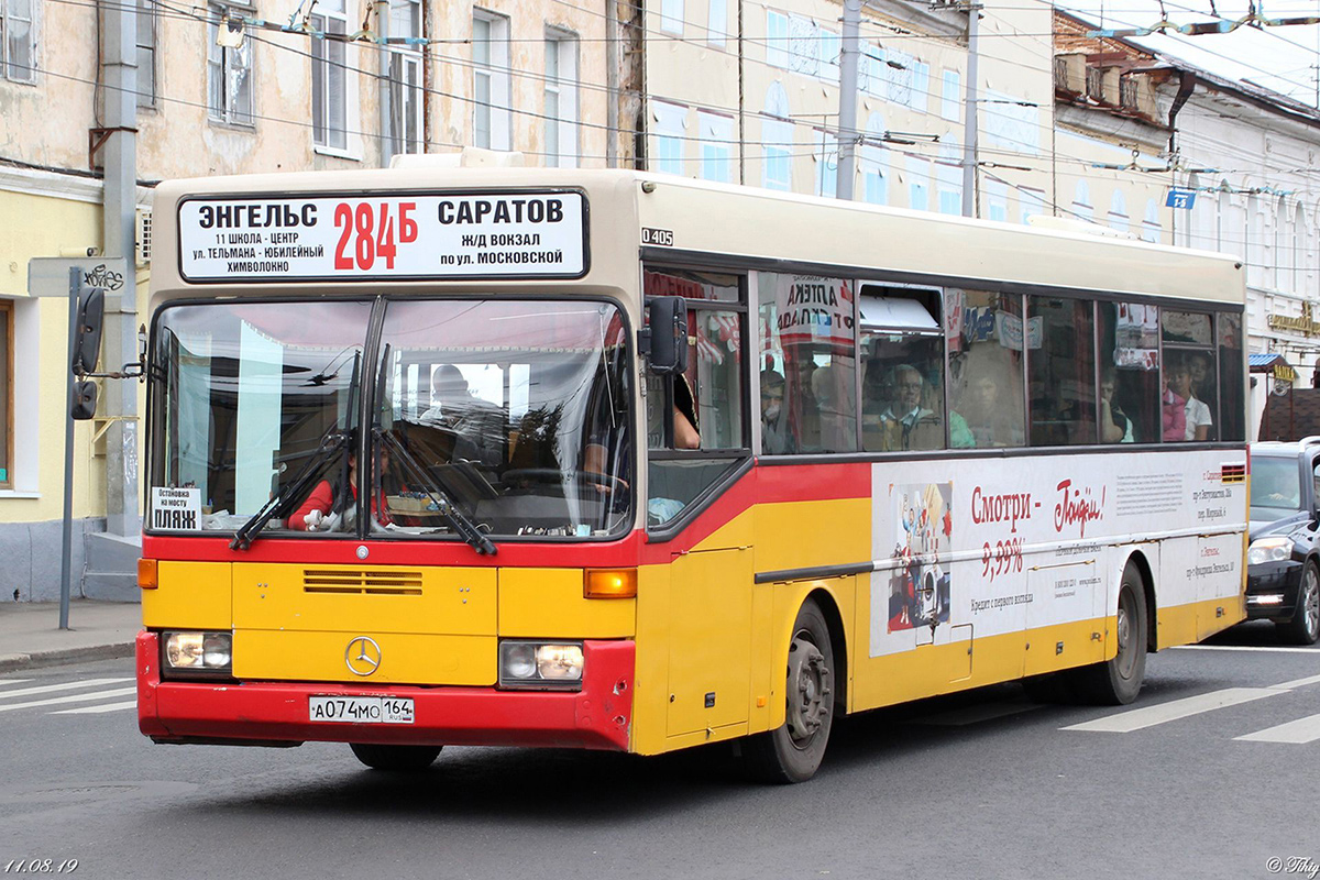 Саратовская область, Mercedes-Benz O405 № А 074 МО 164