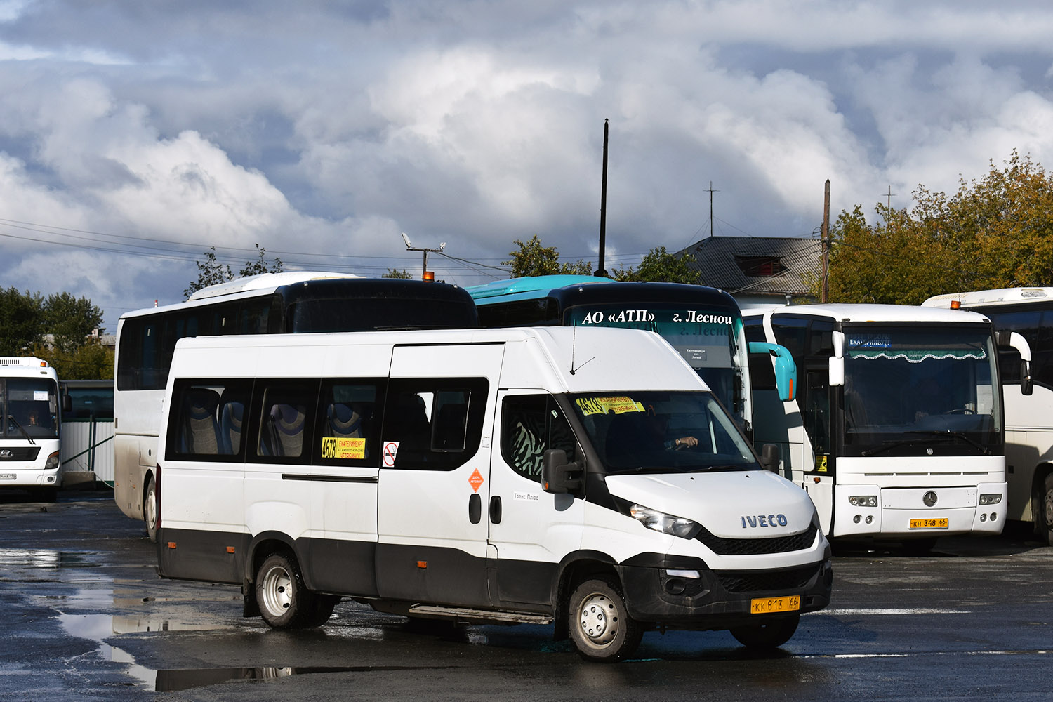 Свердловская область, Росвэн-3284 (IVECO Daily) № КК 813 66