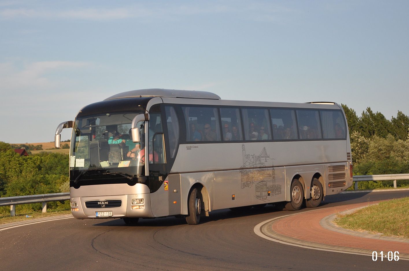 Венгрия, MAN R09 Lion's Coach C RHC444 C № PZZ-138