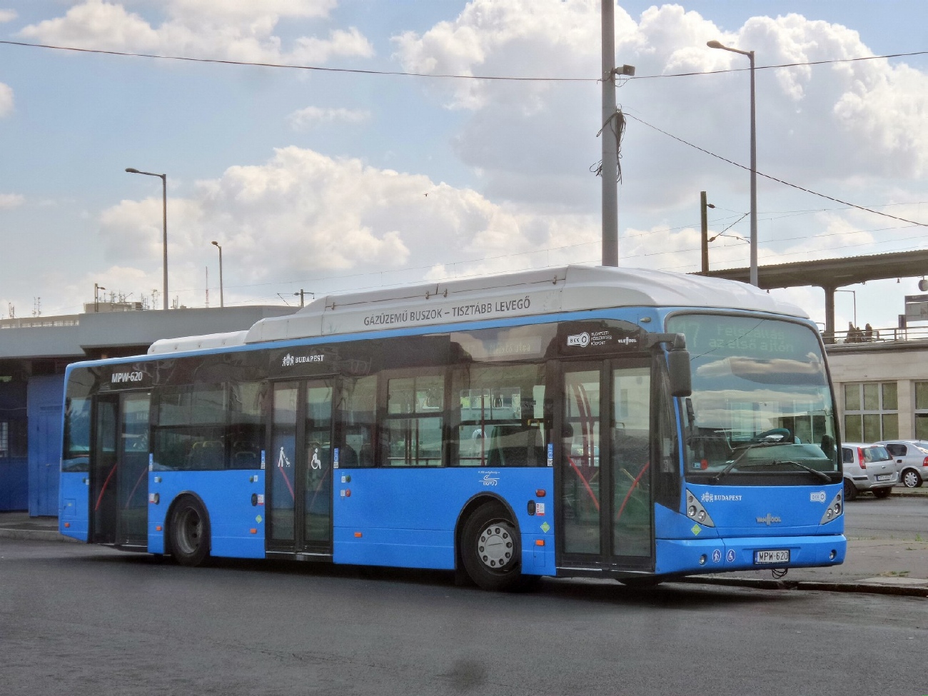 Hungary, Van Hool New A330 CNG № MPW-620