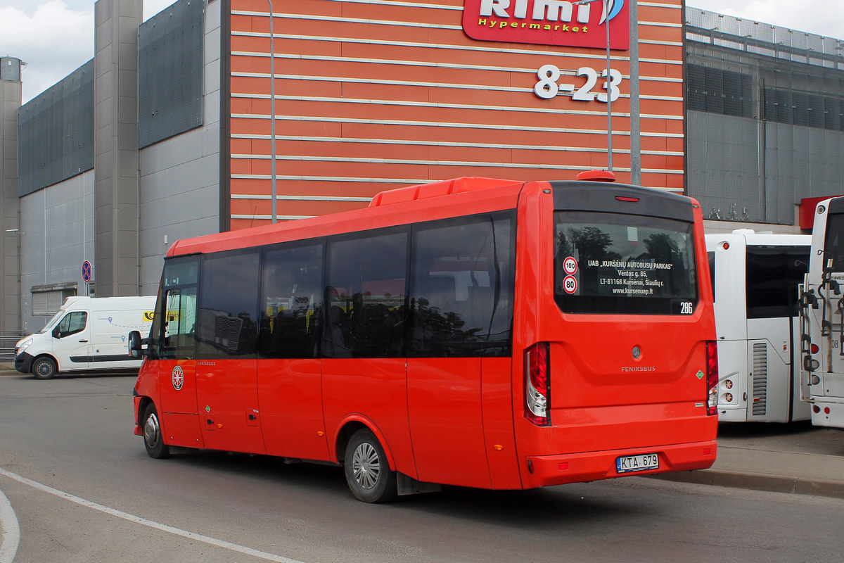 Литва, Feniksbus FBI II 83M-G № 286