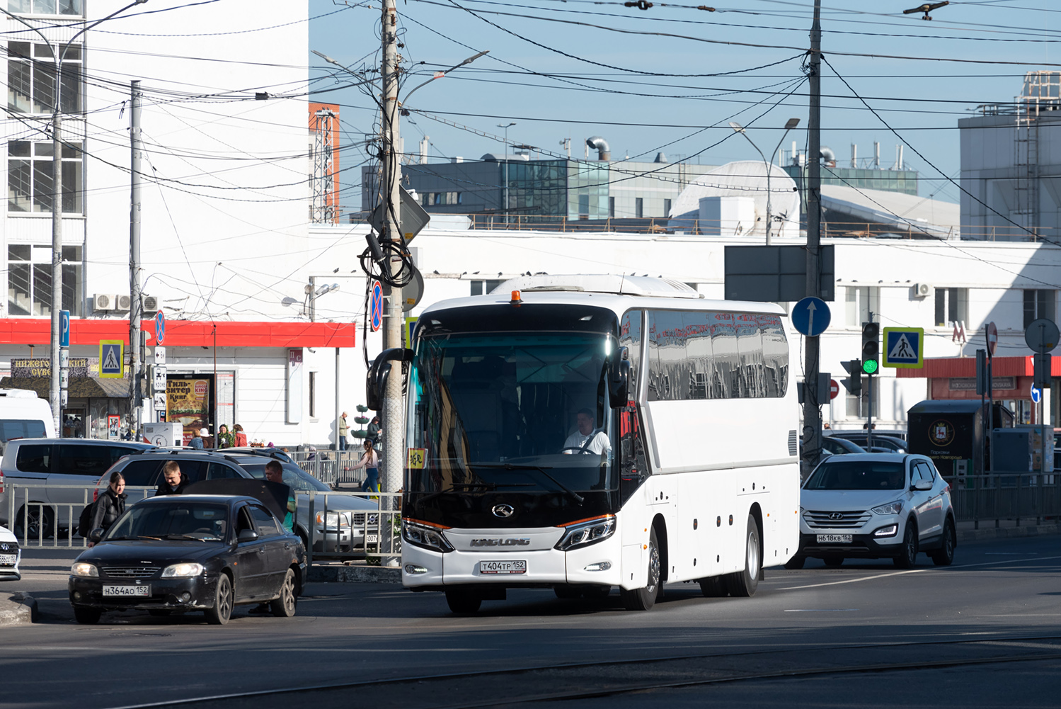 Нижегородская область, King Long XMQ6129Y № Т 404 ТР 152