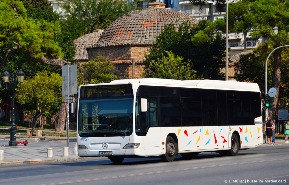 Греция, Mercedes-Benz O530LE Citaro facelift LE № 2517