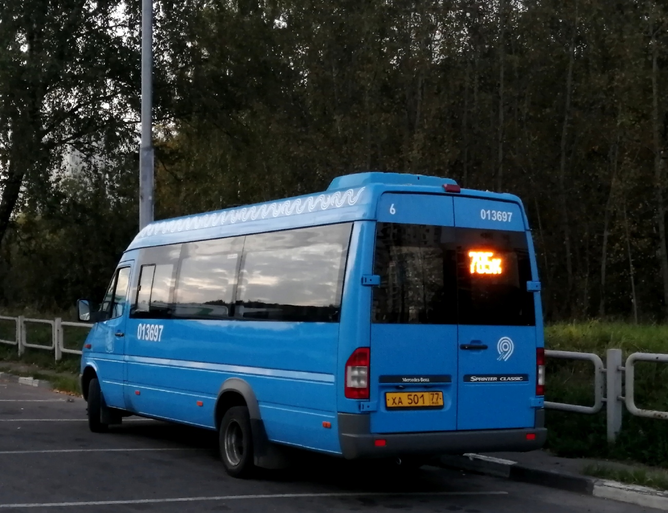 Москва, Луидор-223206 (MB Sprinter Classic) № 011596