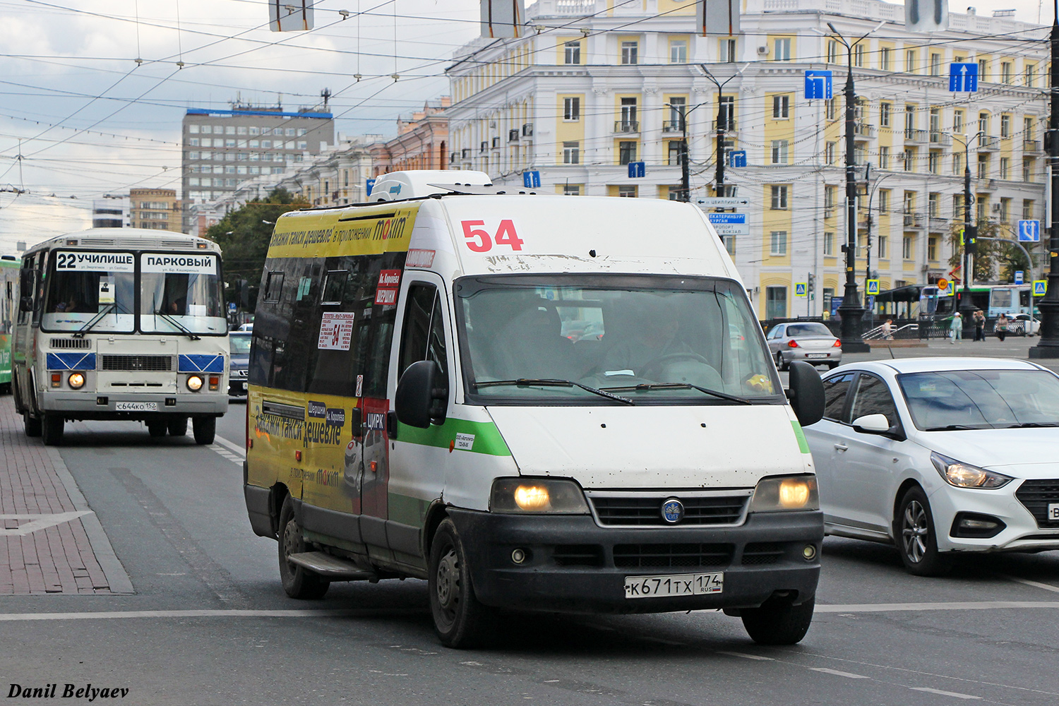 Челябинская область, FIAT Ducato 244 CSMMC-RLL, -RTL № К 671 ТХ 174