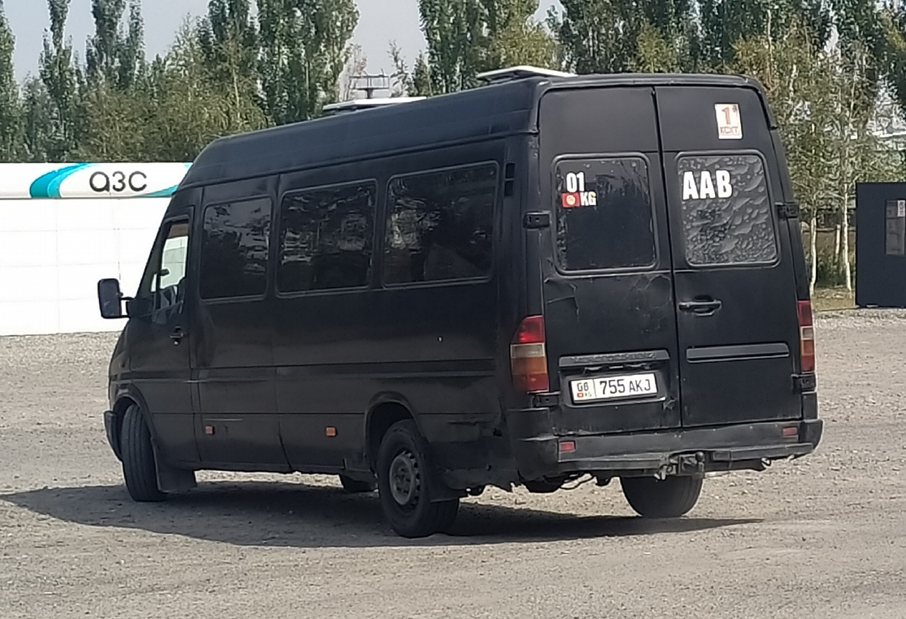 Кыргызстан, Mercedes-Benz Sprinter W903 312D № 08 755 AKJ