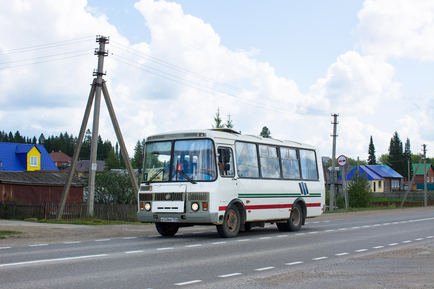 Пермский край, ПАЗ-32053 № В 528 МР 159