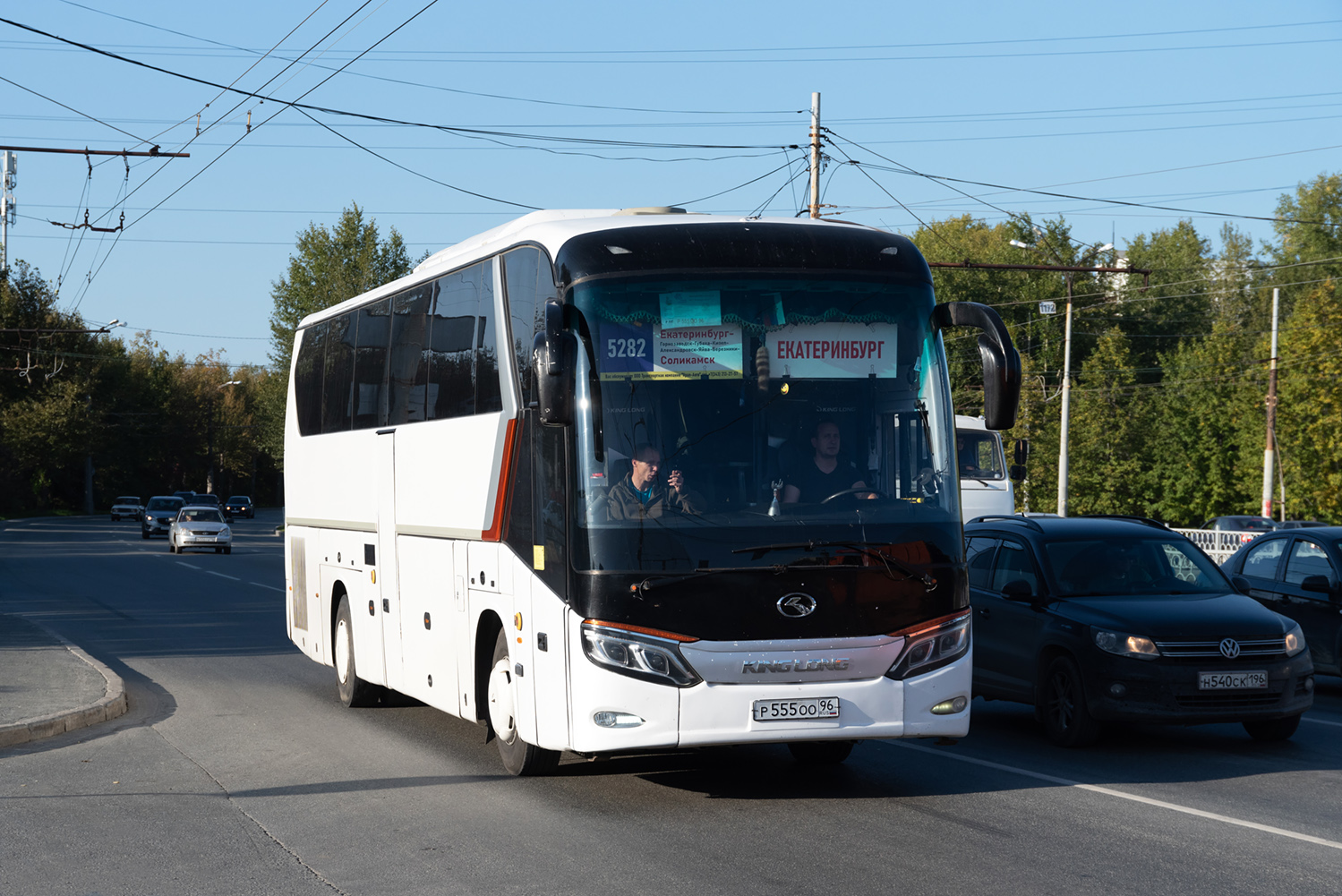 Свердловская область, King Long XMQ6129Y № Р 555 ОО 96