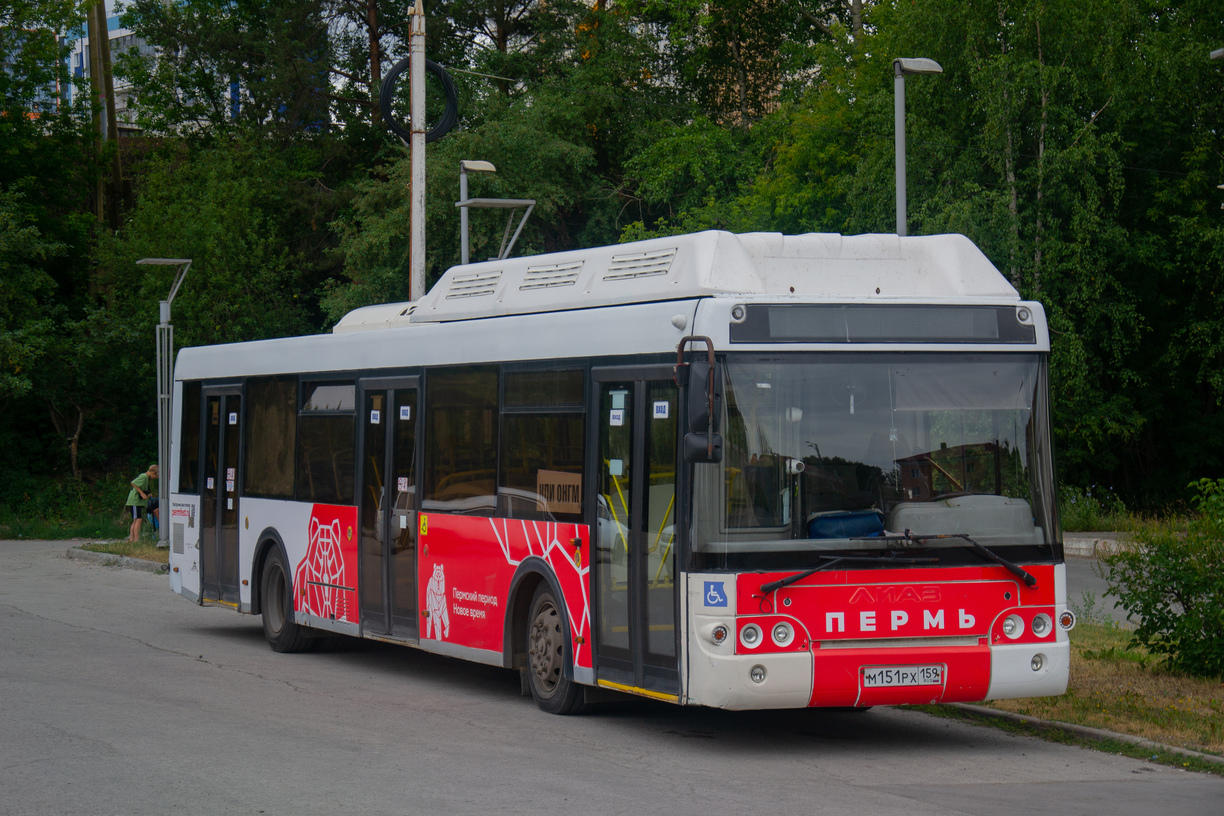 Perm region, LiAZ-5292.67 (CNG) Nr. М 151 РХ 159