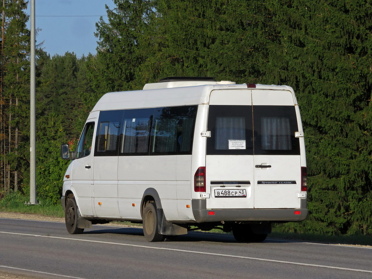 Кировская область, Луидор-223206 (MB Sprinter Classic) № В 488 СР 43