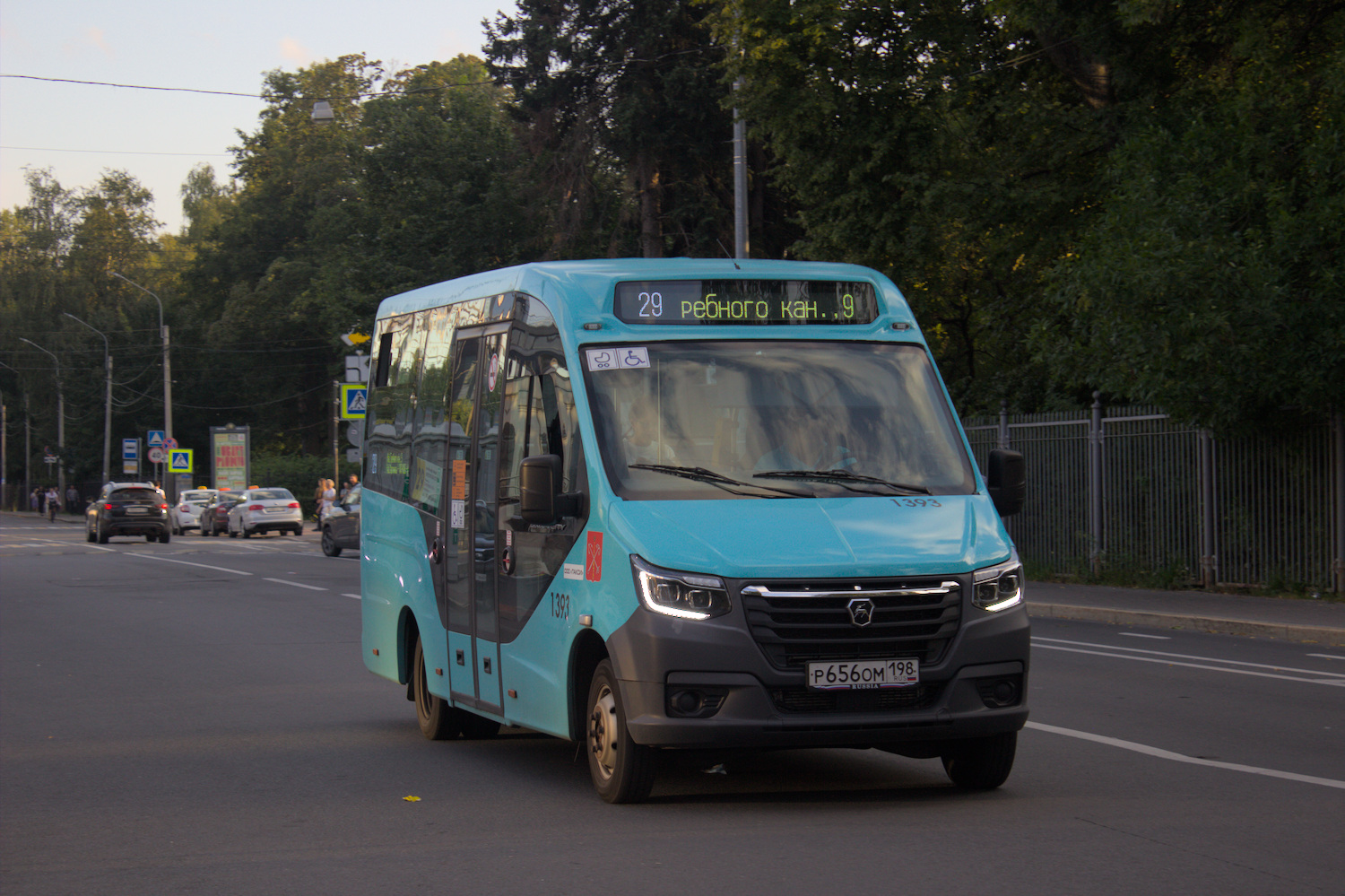 Санкт-Петербург, ГАЗ-A68R52 City № 1393